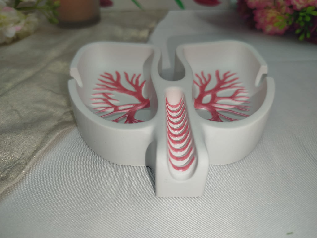 Keramik Aschenbecher Lunge handgemacht – Deko Geschenk einzigartig modern