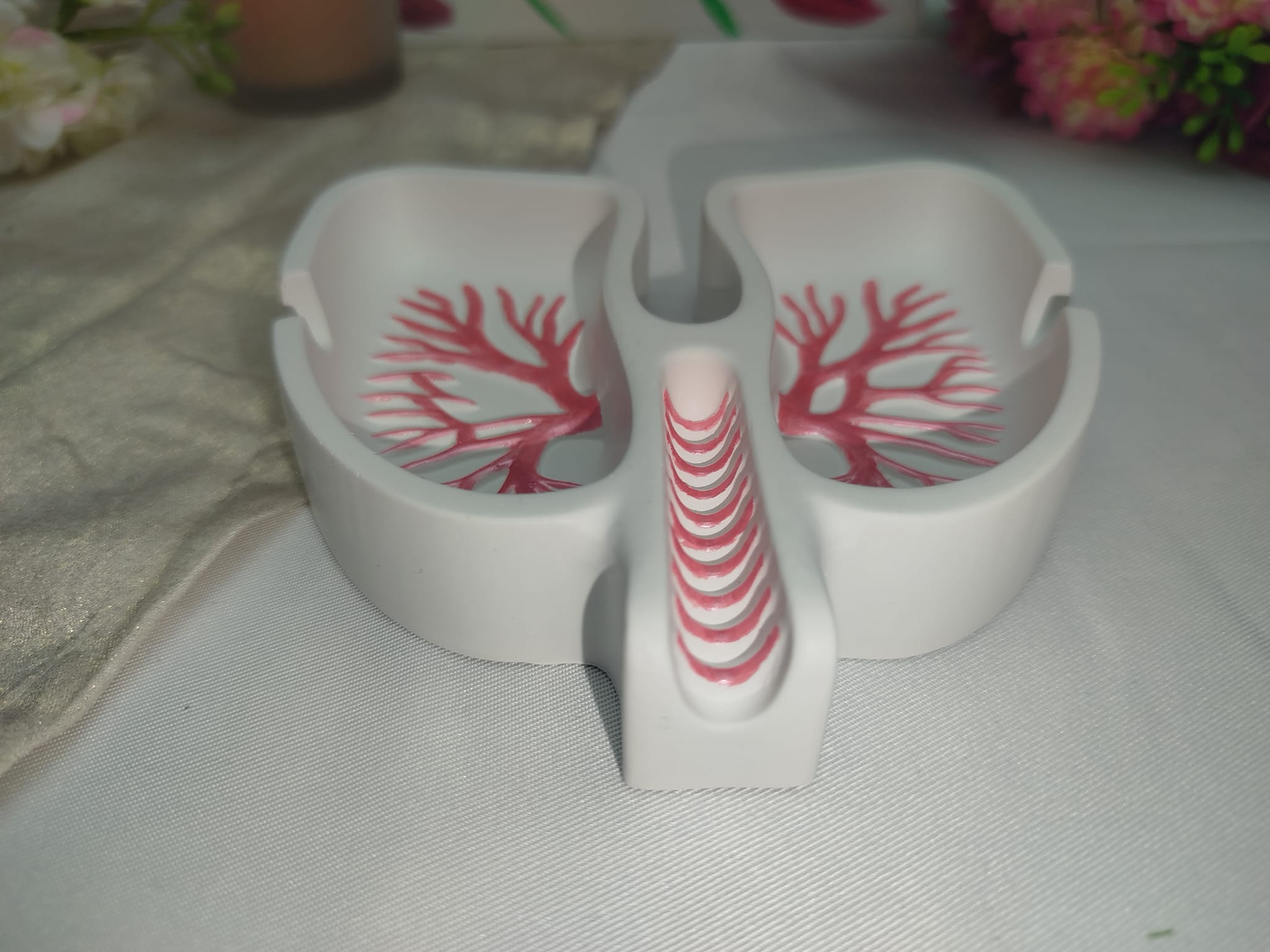 Keramik Aschenbecher Lunge handgemacht – Deko Geschenk einzigartig modern