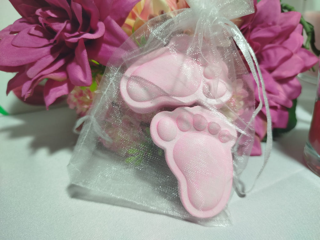 Leuchtende Baby Fußabdruck Magnete – Geschenk zur Geburt & Gender Reveal
