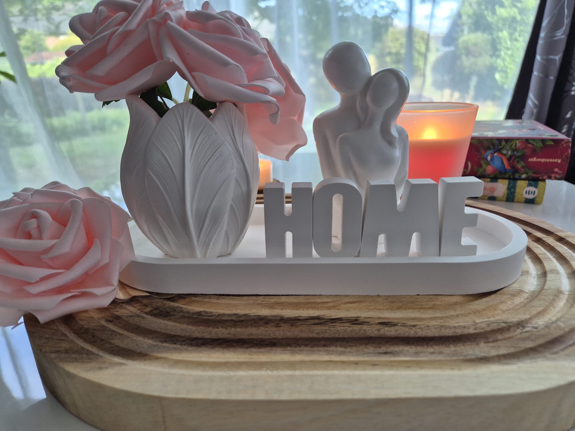 HOME – Handgefertigtes Deko Set mit Bedeutung | Liebe, Zuhause & Geborgenheit | AtelierMaya.de